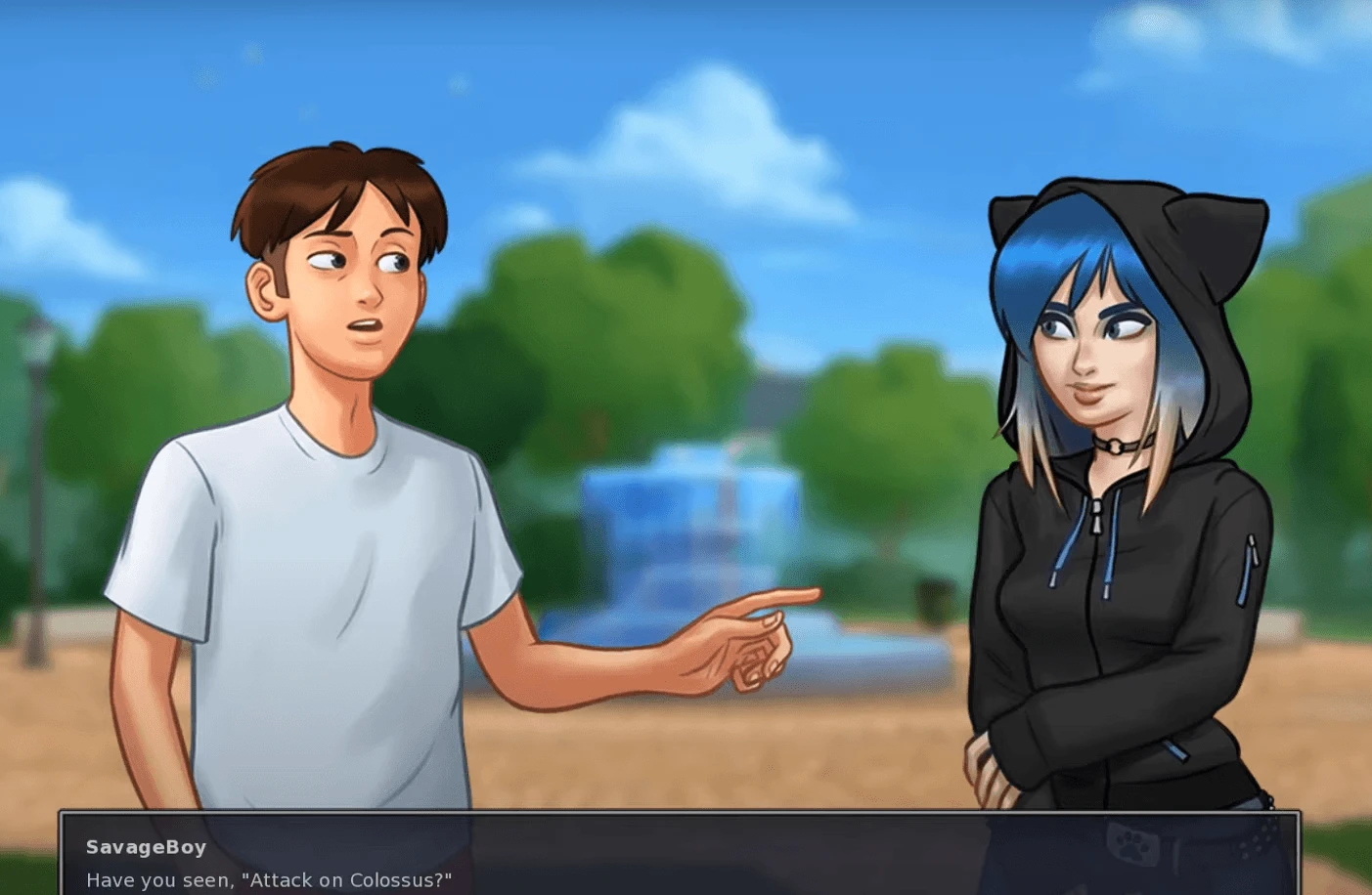 Illustration for Summertime Saga Simulation & Gameplay Guide